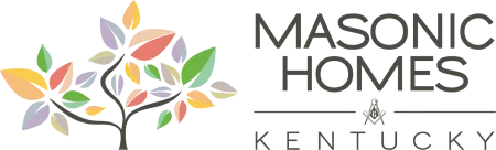 Masonic Homes Kentucky logo, tree illustration.